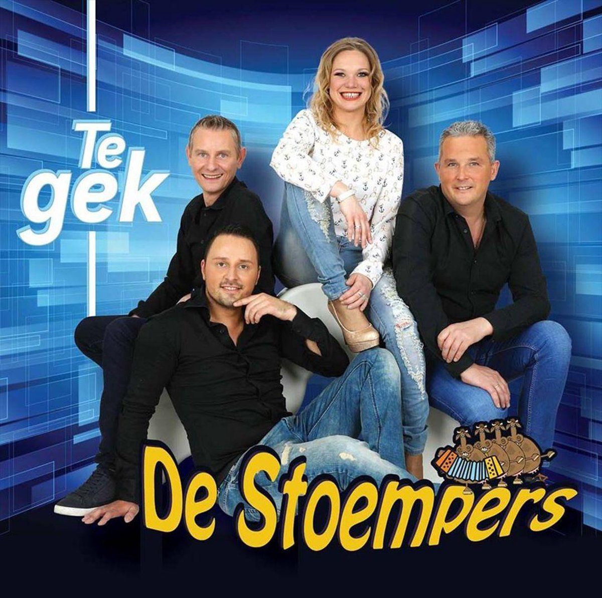 Stoempers Te Gek - Debuutalbum - Vlaamse Feestmuziek - Cd