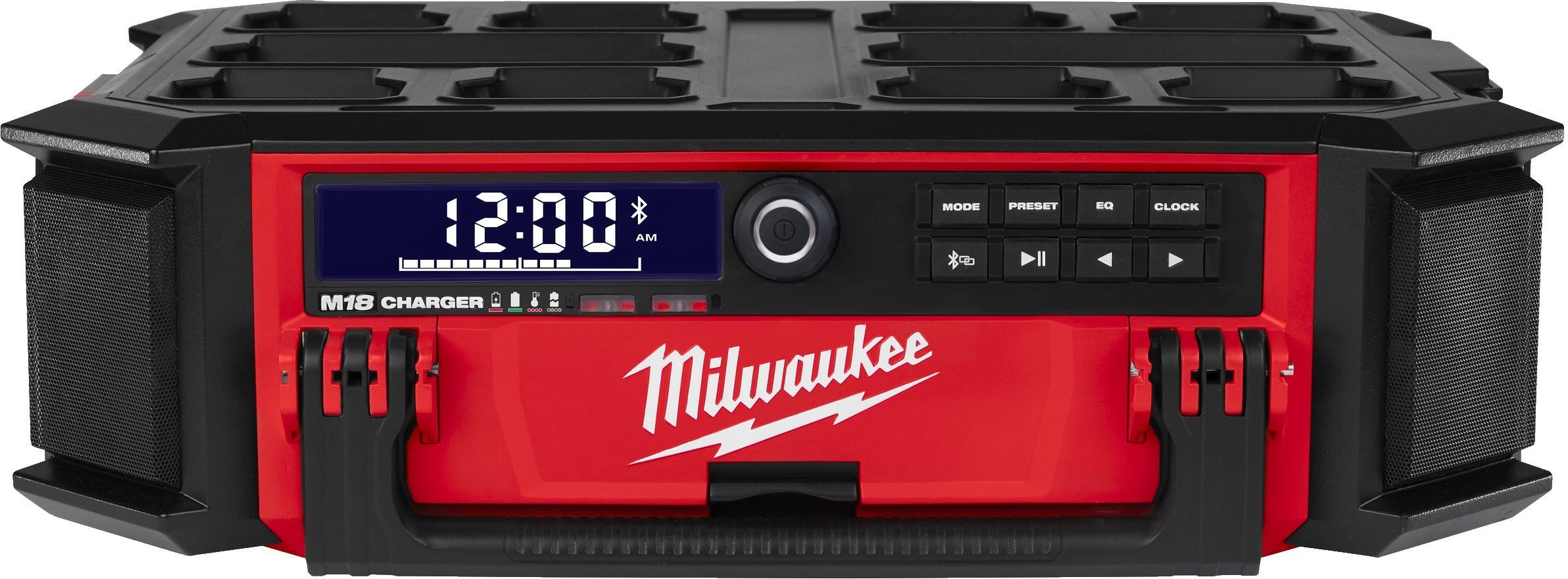 Milwaukee M18 Packout - Bouwradio/lader - 360° surround sound - IP57 (0 stuks)