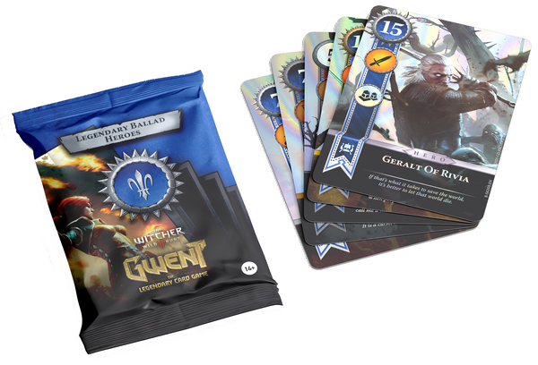 Mnky Gwent 10 Foilkaarten - Northern Realms - Legendarische Kaarten (10 Stuks)