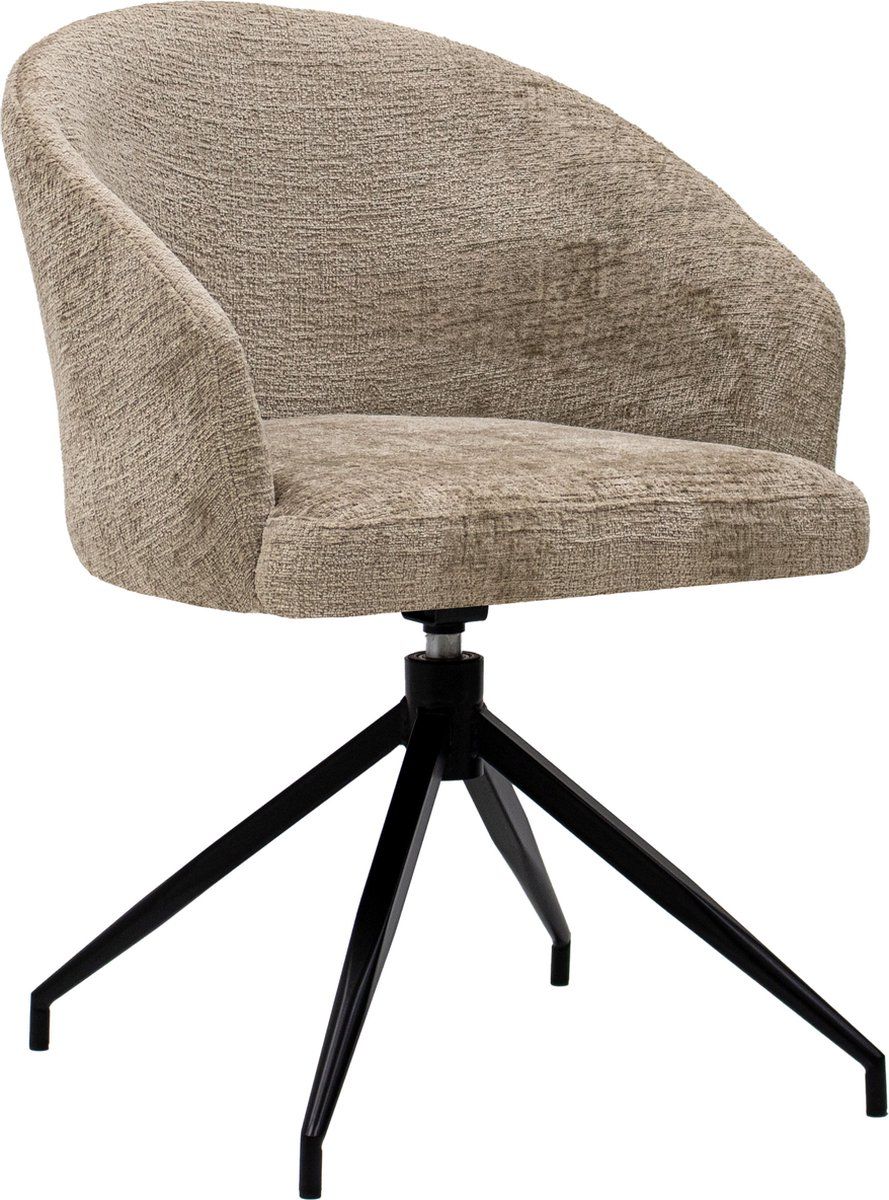 Kick Draaistoel Merle - Beige