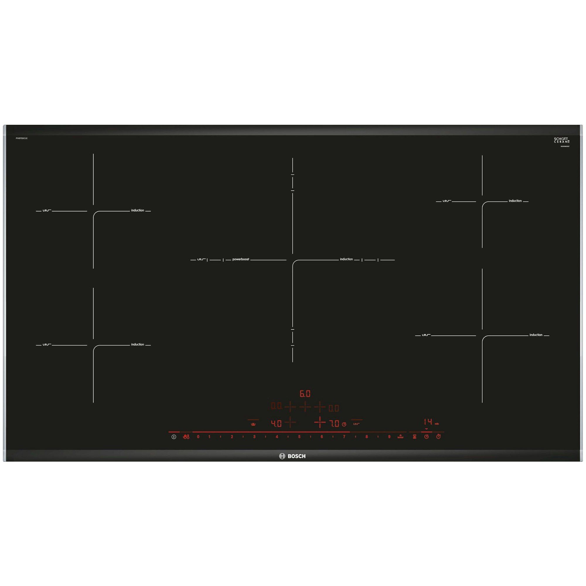 Bosch PIV975DC1E - Inductiekookplaat - DirectSelect PowerBoost - Serie 8