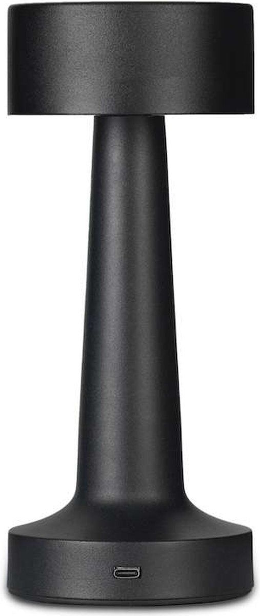 Buccan Cooking Buccan Dumbbell - Tafellamp - 3 Lichtstanden En Touchbediening - Zwart