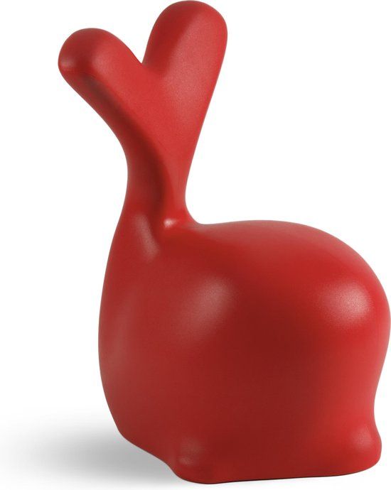Walvis stoeltje Whalechair - Design kinderstoel - Recyclebaar polyethyleen - Rood