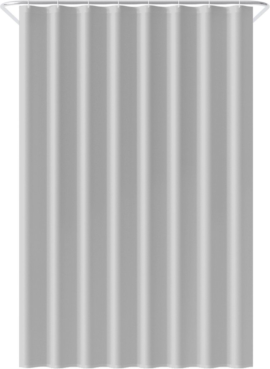 Loti Living Douchegordijn - Waterdicht - Anti Schimmel - Grijs - 120x200 Cm
