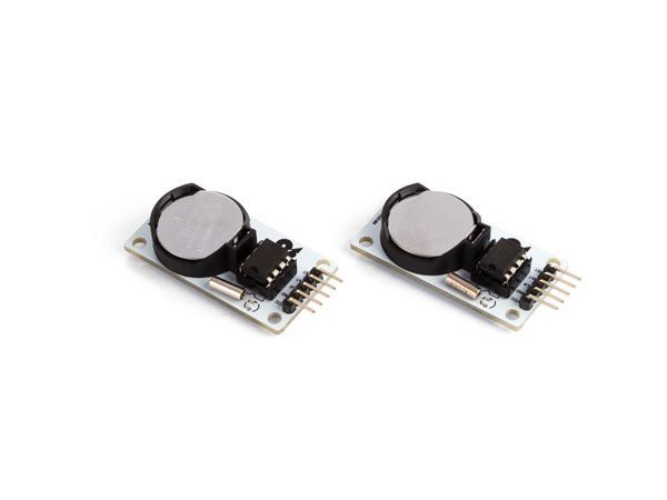 Whadda DS1302 - Realtime klokmodule - Laag energieverbruik - (2 stuks)